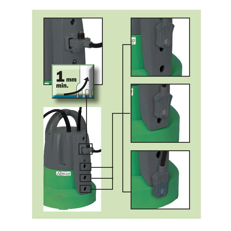 Ribimex PRPVC401SP - Pompa sommersa drenante 400W