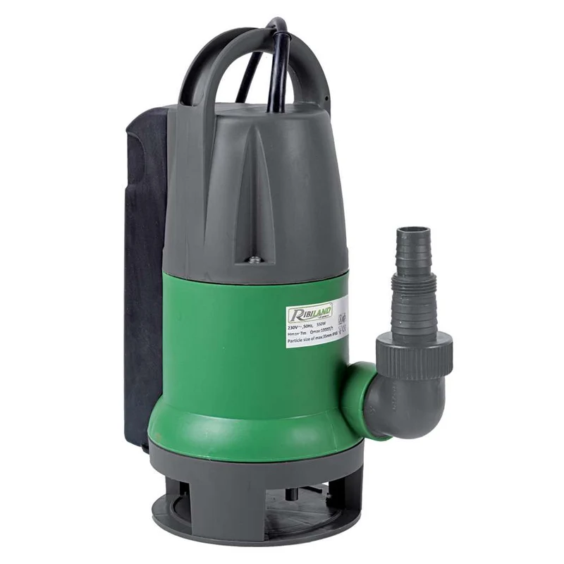 Ribimex PRPVC350A - Pompa sommersa acque pulite 350W
