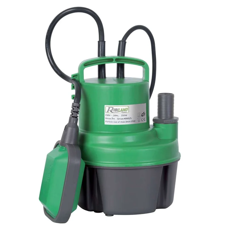 Ribimex PRPVC249 - Pompa sommersa acque pulite 250W