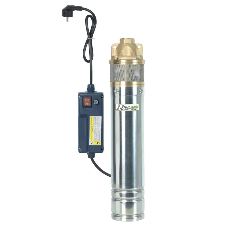 Ribimex PRPGP750/60/1TL - Pompa sommersa 1 turbina ottone 750W