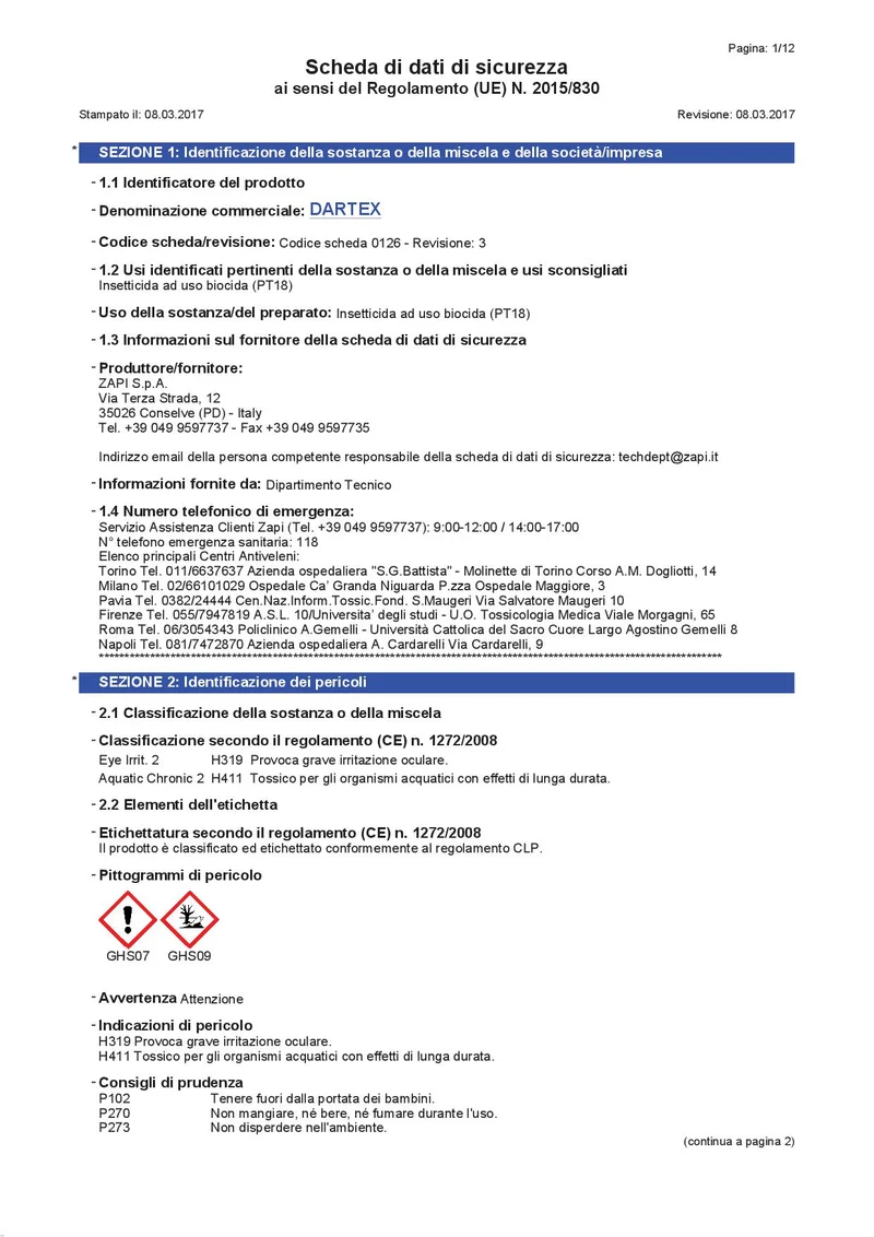 SPRAY INSETTI STRISCIANTI NO-GAS 500ml PROTE300