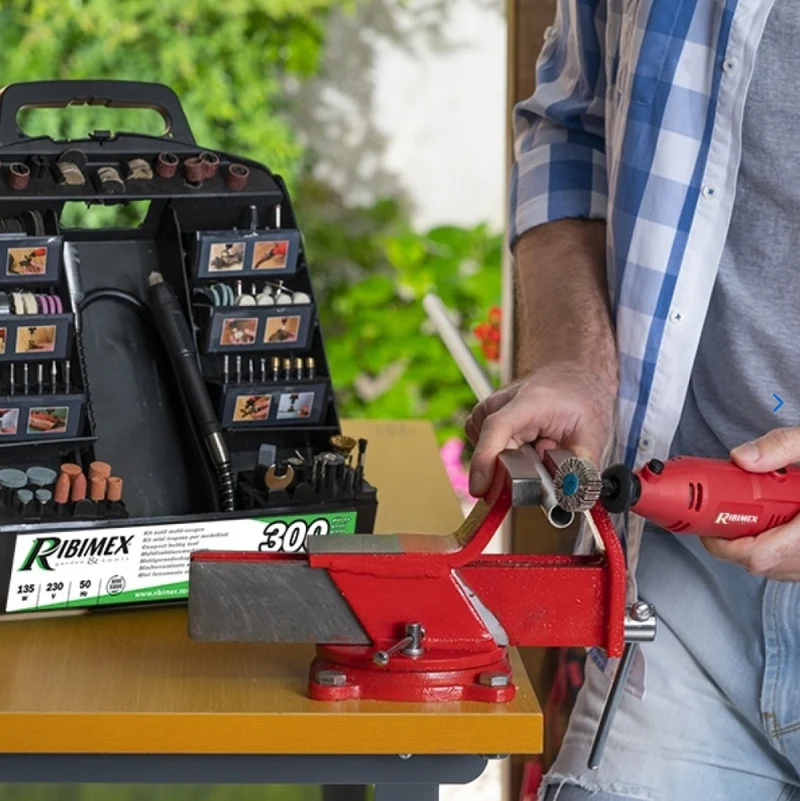 Ribimex PROMKIT301 - Kit mini trapano in valigetta