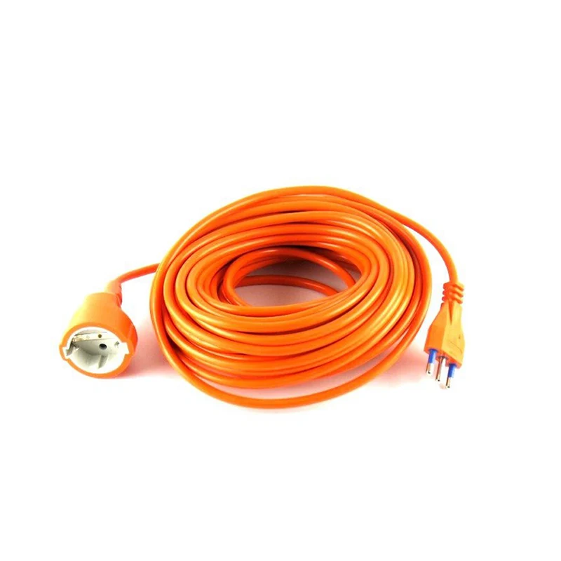 Prolunga elettrica civile 220V 3 metri con femmina Shuko e maschio 16A