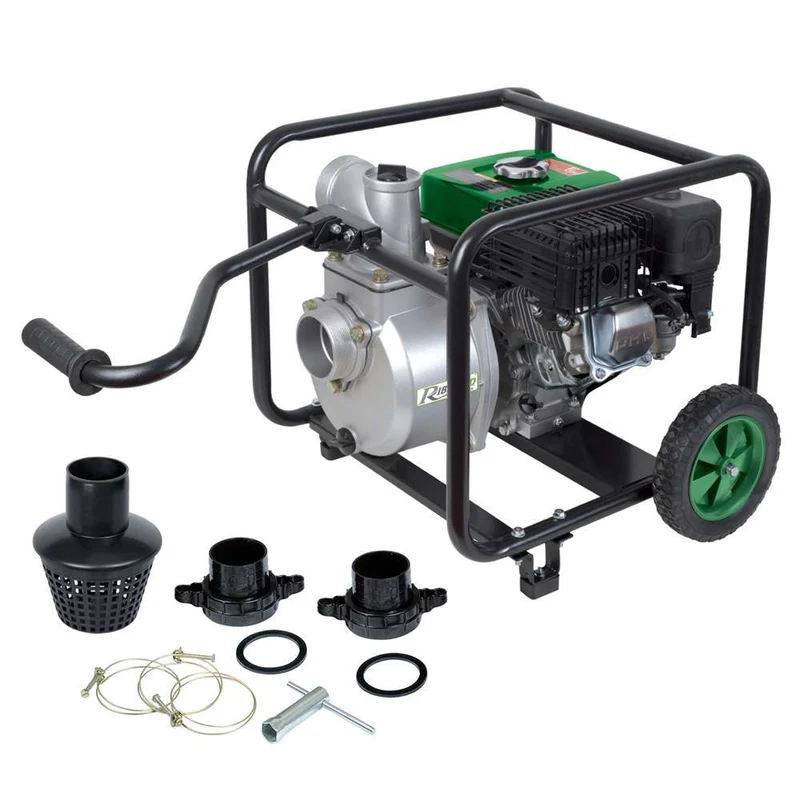 Ribimex PRMPC208 - Motopompa portatile 208 cc