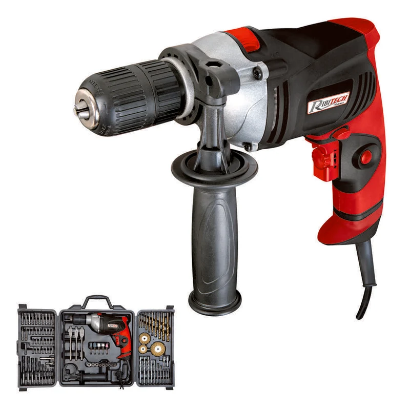 Ribimex PRKIT92FP - Trapano/Avvitatore elettrico 92 pezzi