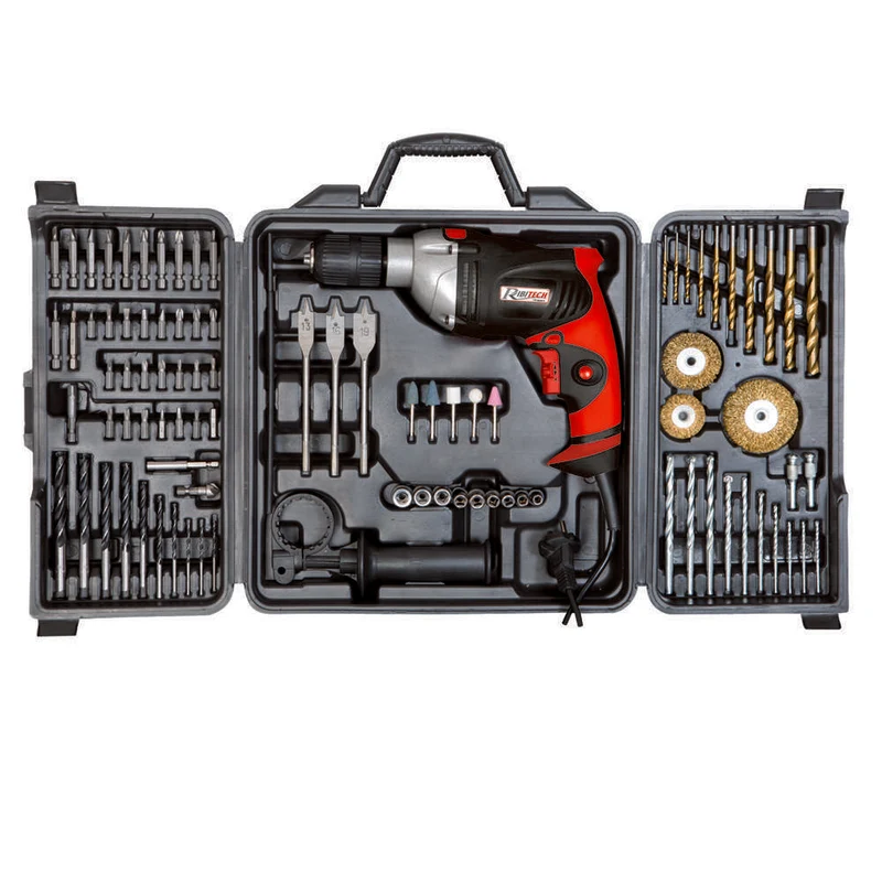 Ribimex PRKIT92FP - Trapano/Avvitatore elettrico 92 pezzi