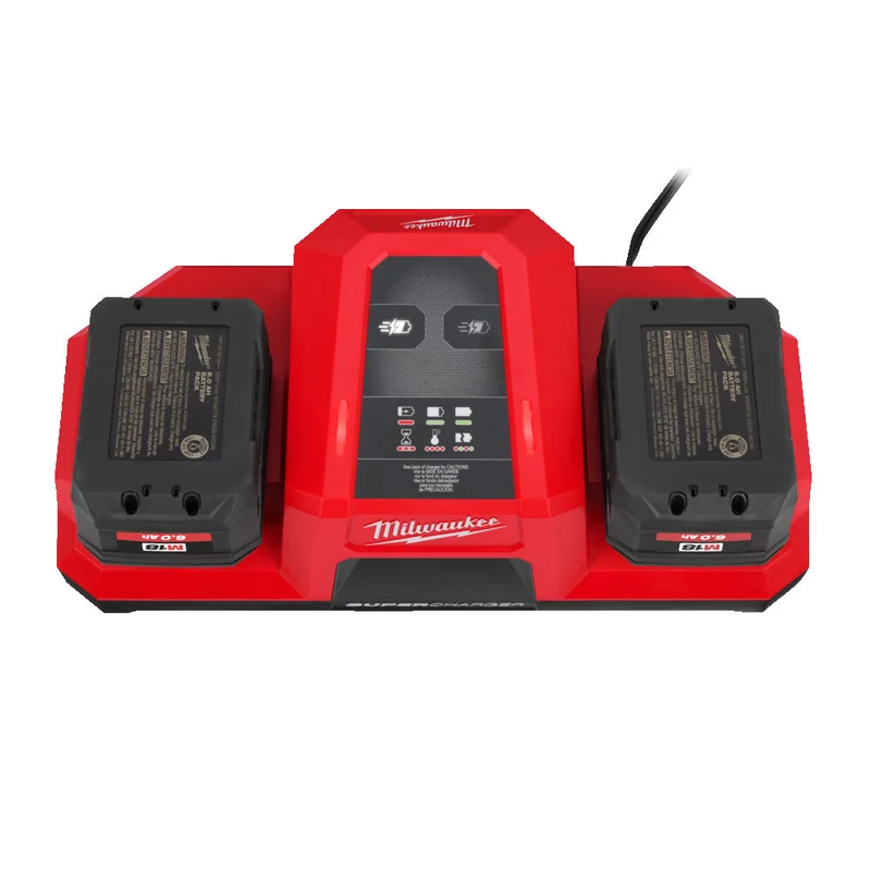 Milwaukee M18 DBSC - Caricabatterie simultaneo 18V super rapido