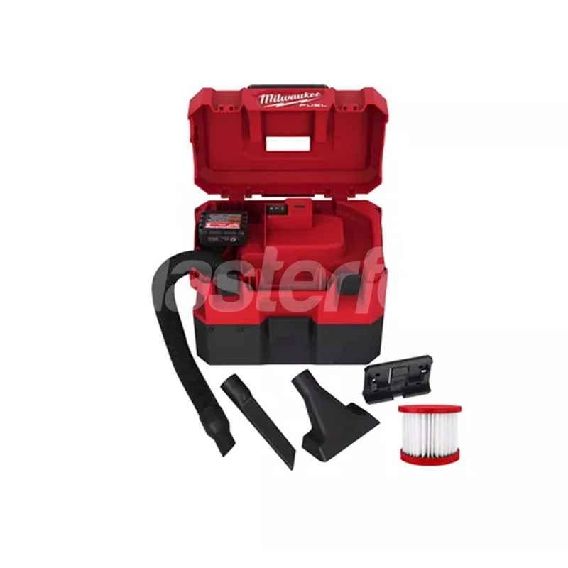 Milwaukee M12 FVCL-0 - Aspiratore liquidi/solidi a batteria 12V FUEL - solo corpo macchina