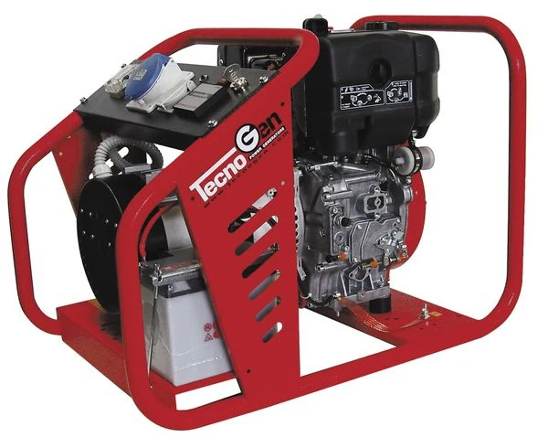 TecnoGen LD5000 - Generatore di corrente a diesel - monofase 3,7Kw