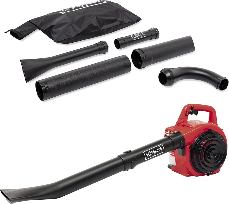 Scheppach LBH2600P - Aspiratore soffiatore aspirafoglie trituratore a scoppio