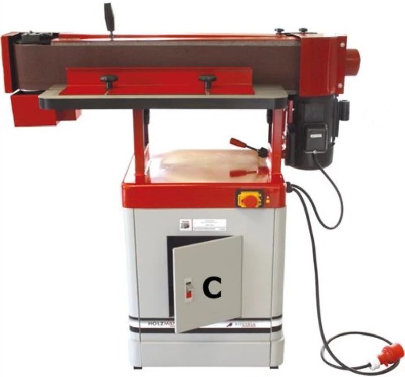 Holzmann KOS 2260C - Levigatrice a nastro oscillante trifase, 400V