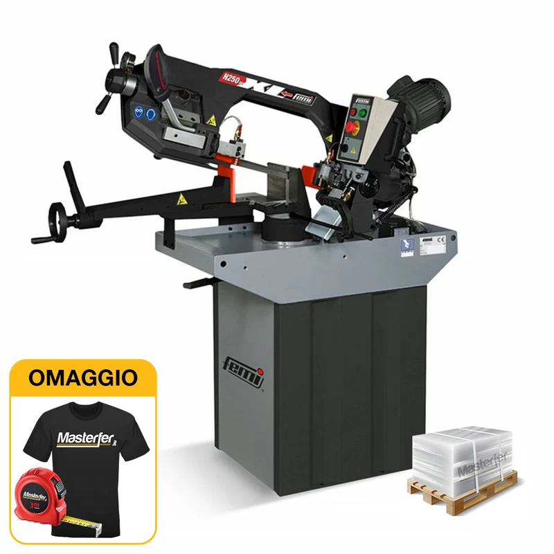 Segatrice a nastro Femi N250 DA XL - monofase con discesa autonoma