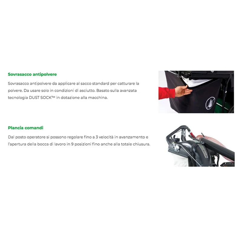 Aspirafoglie Billy Goat MV601SPDSEU - semovente - motore B&G 850