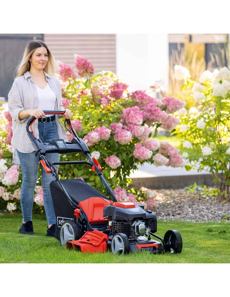 Scheppach MS225-53E - Rasaerba a scoppio semovente avviamento elettrico 225cc - taglio 53cm