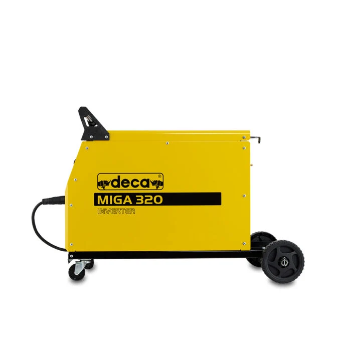 Deca Miga 320 - Saldatrice inverter multiprocesso sinergica 200A - Elettrodo, Filo, Tig