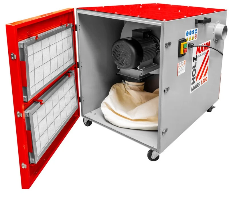 HOLZMANN mabs1500 400V Aspiratore polvere metalli trucioli metallici