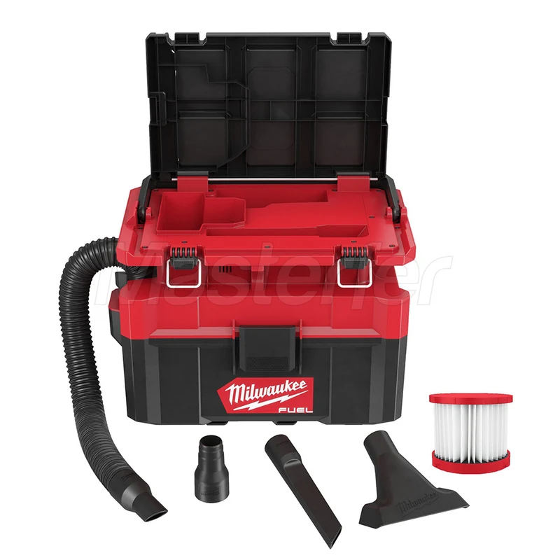 Milwaukee M18 FPOVCL-0 - Aspiratore a batteria solidi/liquidi per sistema Packout solo corpo
