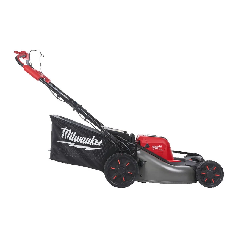 Milwaukee M18 F2LM53-122 - Tosaerba rasaerba semovente 3 in 1 a doppia batteria, taglio 53 cm