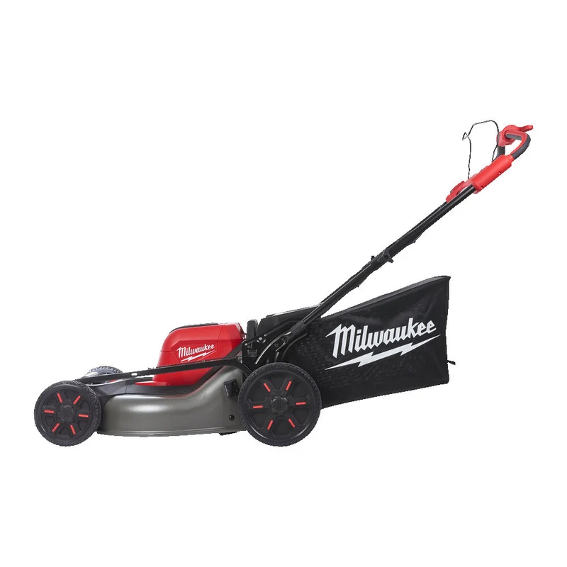 Milwaukee M18 F2LM53-122 - Tosaerba rasaerba semovente 3 in 1 a doppia batteria, taglio 53 cm