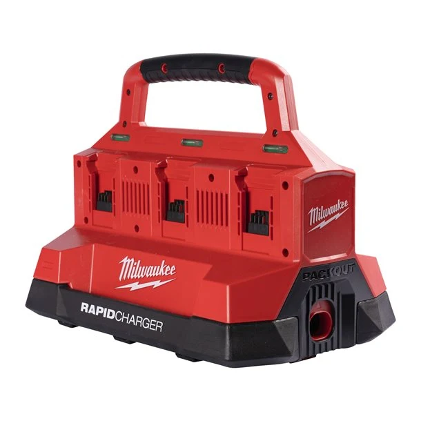 Milwaukee M18 PC6 - Caricabatterie multiplo 18V Packout - cod.4932480162