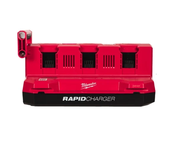Milwaukee M18 MPC6 - Caricabatterie Packout con 6 postazioni M18 per veicoli