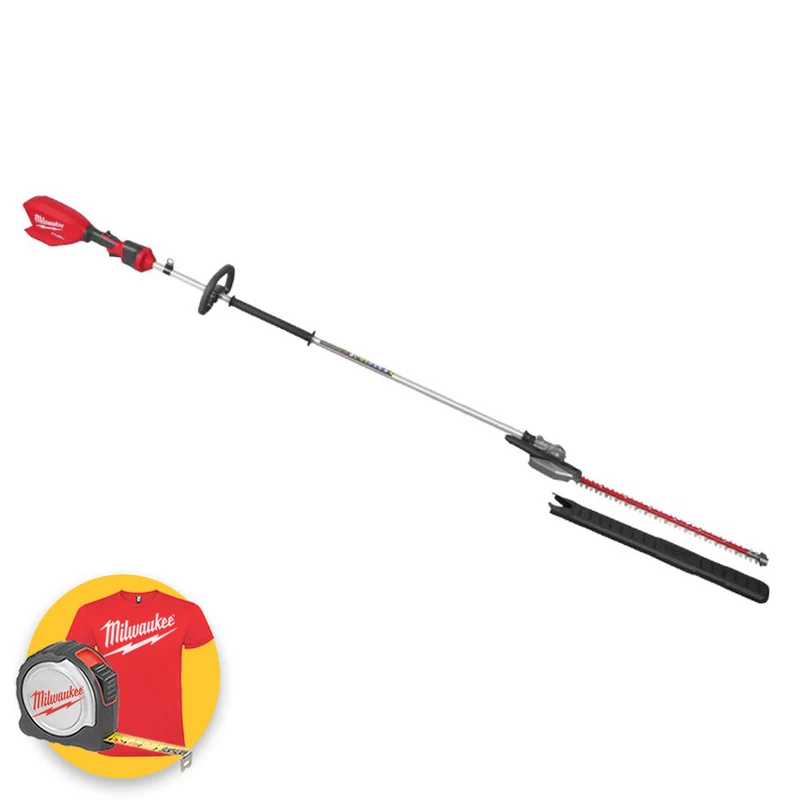 Milwaukee M18 FHETE27-0 - Tagliasiepi a batteria 18V con asta da 267 cm - solo corpo