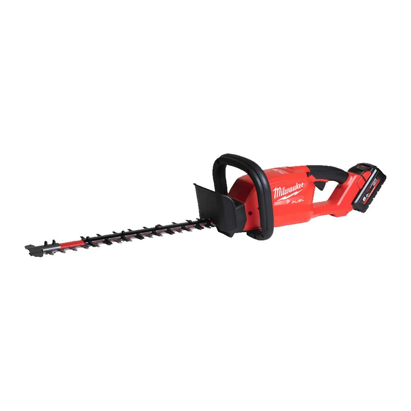 Milwaukee M18 FHET60-802 - Tagliasiepi a batteria 18V 60 cm con lama bilaterale - 2 x 8Ah