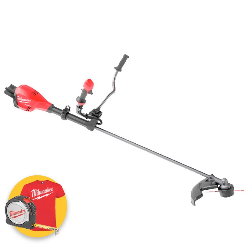 Milwaukee M18 F2BCU-0 - Decespugliatore bike filo/lama a doppia batteria 18V FUEL - solo corpo