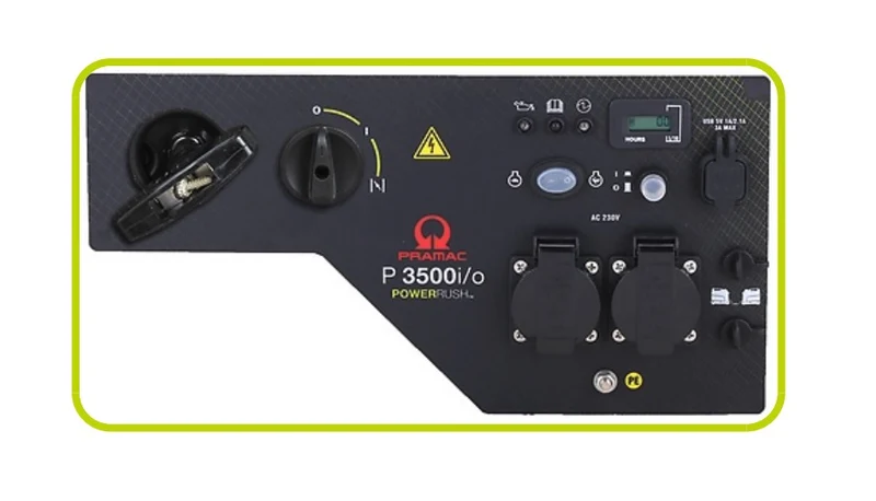 Pramac P3500I/O - Generatore di corrente Inverter silenziato 3,0 Kw