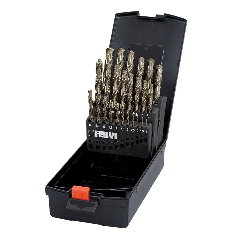 Fervi P064/25A - Serie punte al cobalto