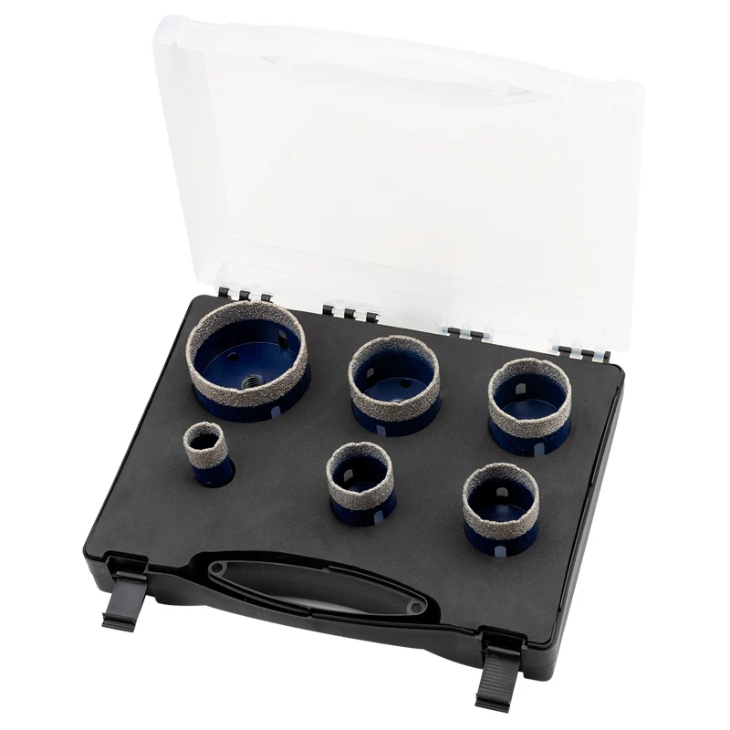 Fervi P034/06S - Serie punte e tazze diamantate m14 a corona continua