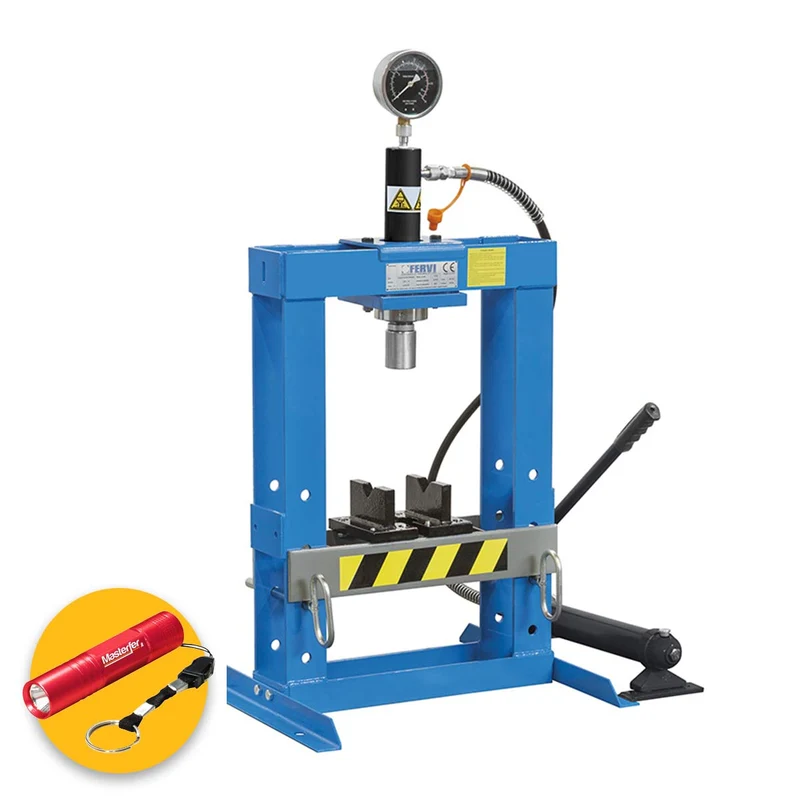 Fervi P001/10 - Pressa manuale idraulica