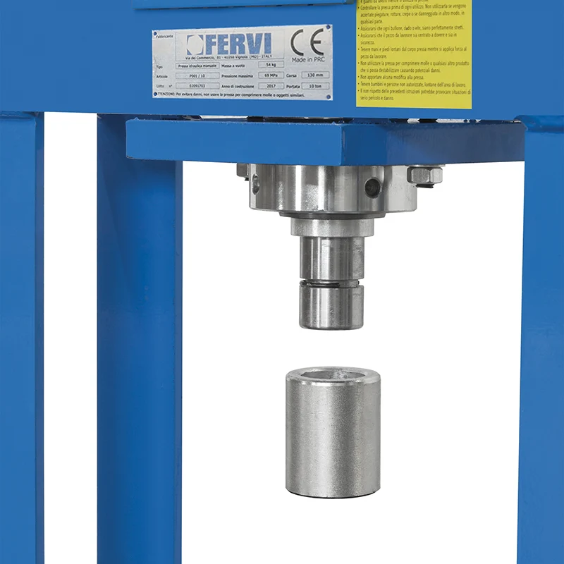 Fervi P001/10 - Pressa manuale idraulica