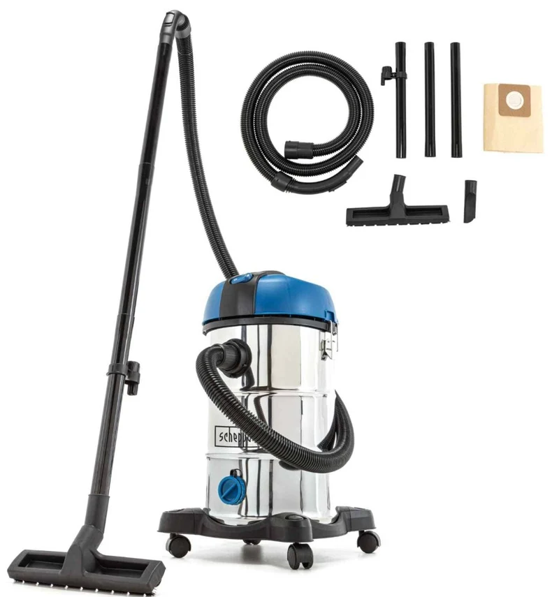 Scheppach NTS30v2 Aspirapolvere solidi e liquidi 30 litri 1200W