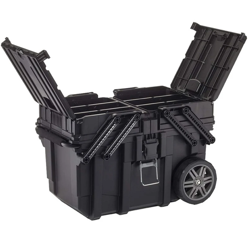 Keter Cantilever Job Box - Valigia Trolley porta attrezzi da cantiere