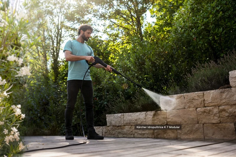 Karcher K 7 MODULAR - Idropulitrice con motore raffreddato ad acqua - 600 l/h - 180 bar