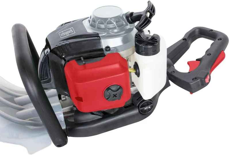 Scheppach HTH250/240p - Tagliasiepi tosasiepi a scoppio a miscela lama cm 60