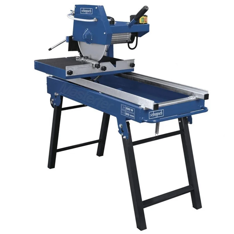 Scheppach HSM3500 - Tagliapiastrelle e taglia mattoni elettrico ad acqua, taglio 80 x 11 cm tagliapietre