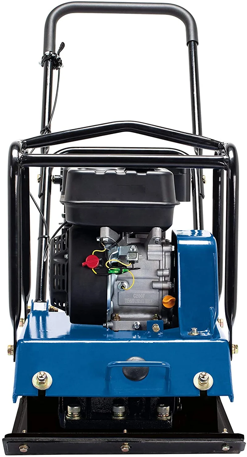 Scheppach HP2200S - Vibrocostipatore compattatore per terreno a piastra vibrante 25000N