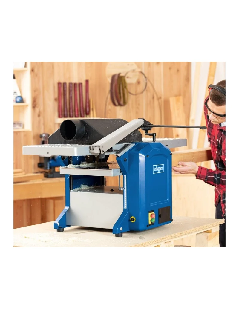 Scheppach HMS1250 - Pialla da banco filo spessore combinata 230V 305 mm