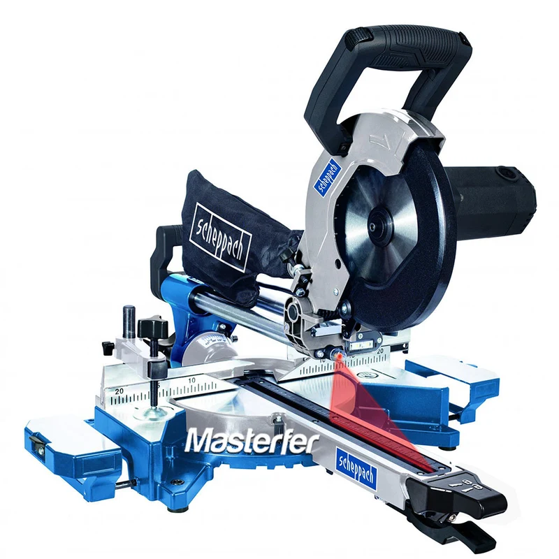 Scheppach HM90MP - Troncatrice multimateriale per legno e ferro, D216