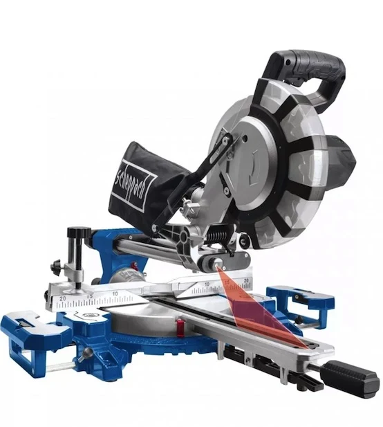 Scheppach HM216SPX - Troncatrice radiale per legno 2000w ø 210