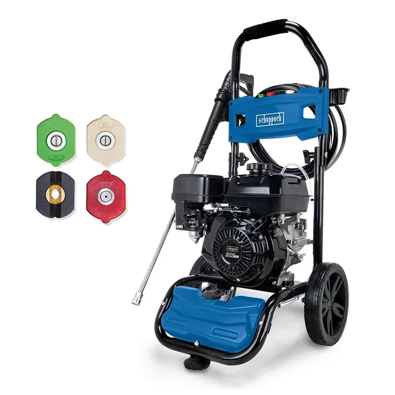 Scheppach HCP5000 - Idropulitrice a scoppio 212cc 241bar 4.3kw motore a benzina