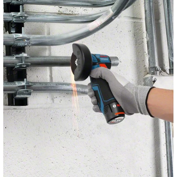 Bosch GWS 12V-76 - Mini smerigliatrice angolare a batteria 12V - 2 x 3Ah
