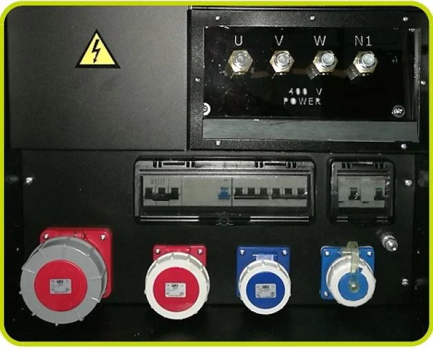 Pramac GSW 145 V Generatore stazionario diesel cofanato Motore VOLVO 105,90 Kw