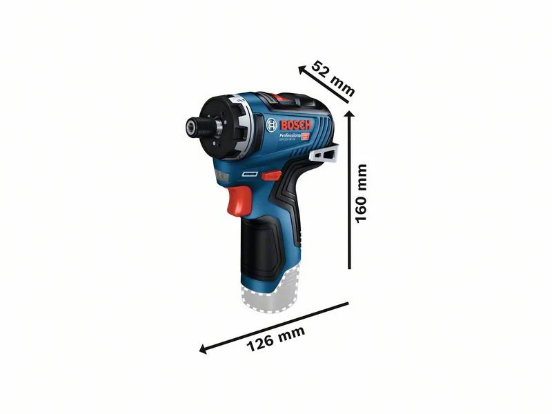 Bosch GSR 12V-35 HX Professional - Avvitatore a batteria con 2 batterie da 3,0 Ah