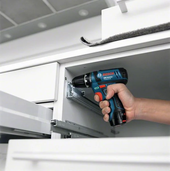 Bosch GSB 12V-15 Professional Trapano avvitatore, 2 x 2Ah in borsa
