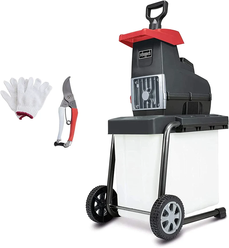 Scheppach GS60 - Biotrituratore elettrico a rullo 2800W 220V , ramo max 45 mm