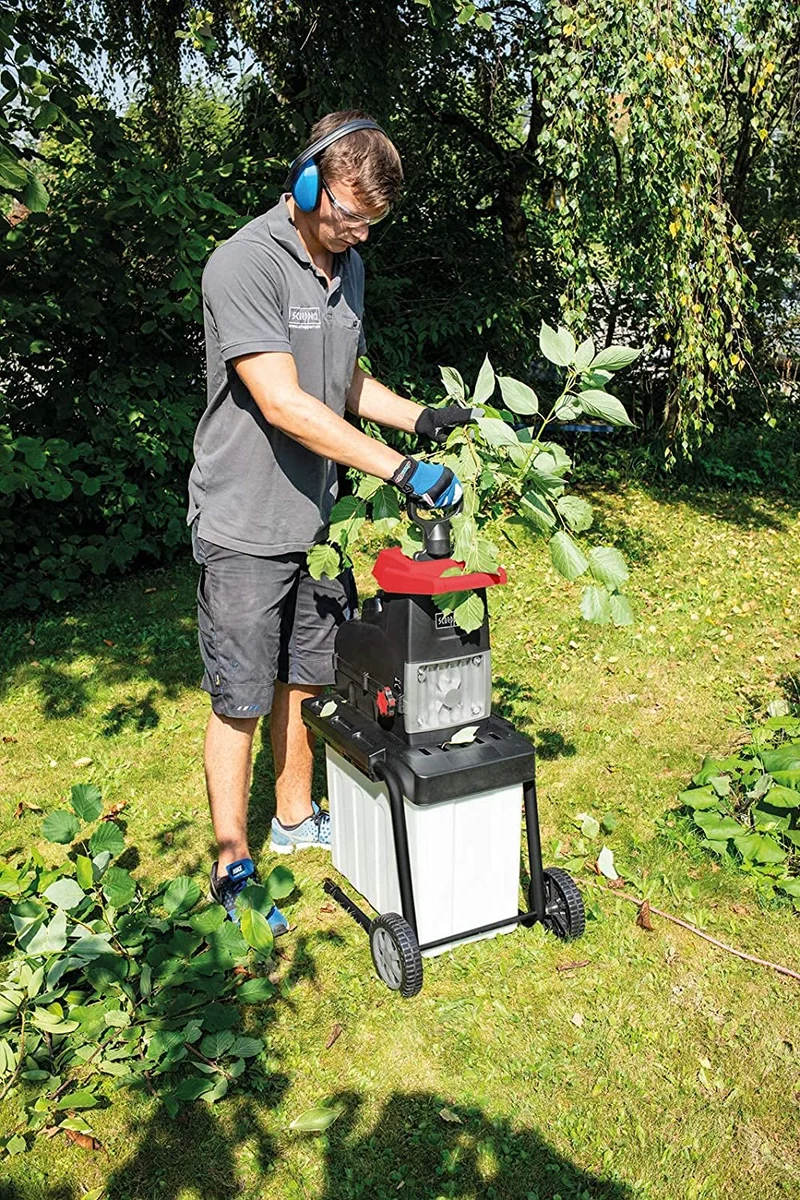 Scheppach GS60 - Biotrituratore elettrico a rullo 2800W 220V , ramo max 45 mm