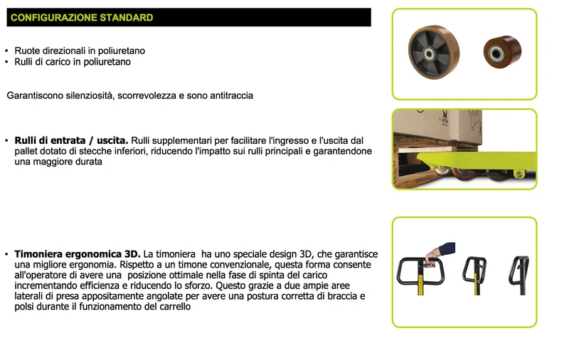 Pramac GS EVO 25S4 800X525 - Transpallet professionale 2500 Kg